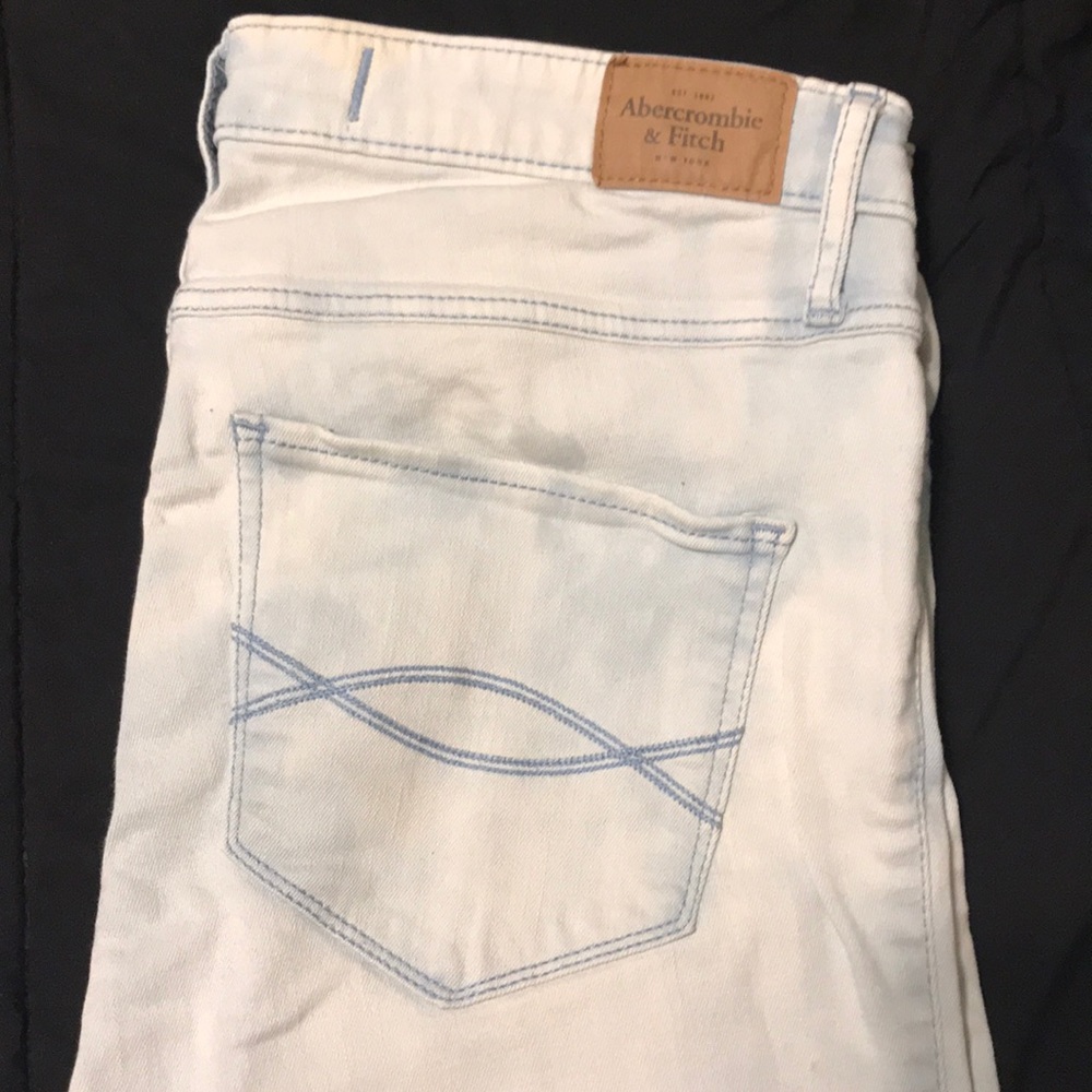 High rise skinny jeans